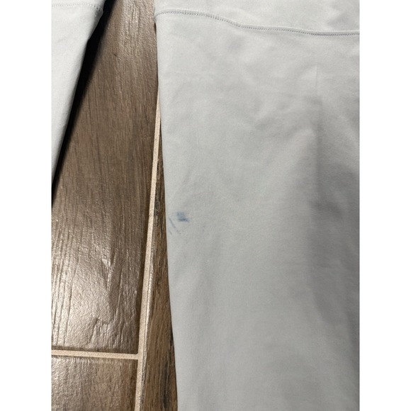 Lululemon Commission Pants Mens 34x30 Gray Classic Pocket Zip Stretch Logo - Picture 5 of 8